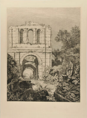 Ruines du Palais Gallien à Bordeaux