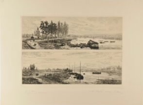 Les Bords de la Seine à Bezons; Les Bords de la Seine près Argenteuil