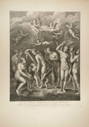 The Three Goddesses Prepare Themselves for the Judgement of Paris
