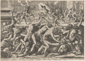 Gladiatorial Games at the Funeral of a Great Man