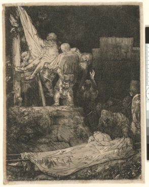 The Descent from the Cross by Torchlight