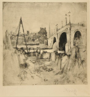 At Chestnut St. Bridge