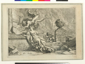 From the series “Views of the Ruins of the City of Brussels”