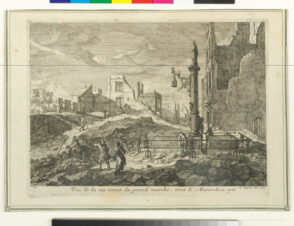 From the series “Views of the Ruins of the City of Brussels”