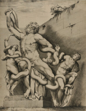 Greek Sculpture of Laocoon and his Sons at the Vatican
