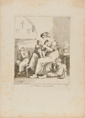 from the book “Nuova Raccolta di cinquanta motivi Pittoreschi e Costumi di Roma, incisi all’Acqua forte da Bartolomeo Pinelli Romano” (Rome: Presso Lorenzo Lazzari, 1810)