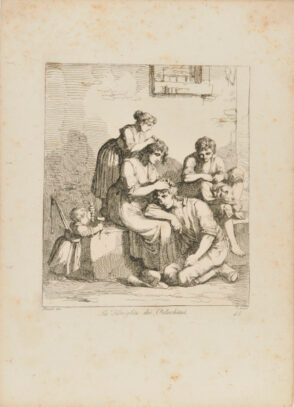 from the book “Nuova Raccolta di cinquanta motivi Pittoreschi e Costumi di Roma, incisi all’Acqua forte da Bartolomeo Pinelli Romano” (Rome: Presso Lorenzo Lazzari, 1810)