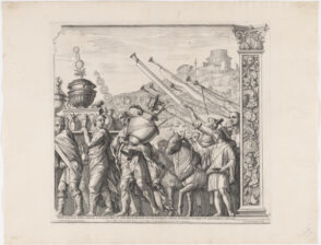 Plate 4 from the series “The Triumph of Caesar”
