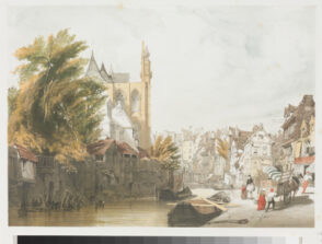 From the series “Picturesque Architecture in Paris, Ghent, Antwerp, Rouen, Etc.”