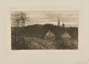 Brignancourt, petit croquis de paysage.