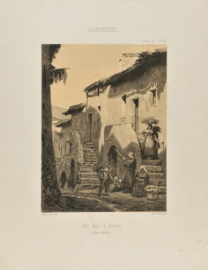 Une Rue à Royat (Basse-Auvergne)