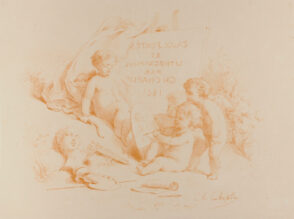 Title plate from the series “Eaux-fortes et lithographies par Chaplin: Recueil de 15 planches”