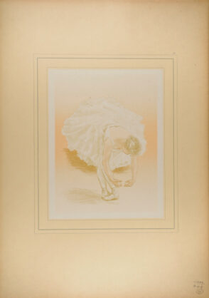 Ambre mat et vermillon dégradé