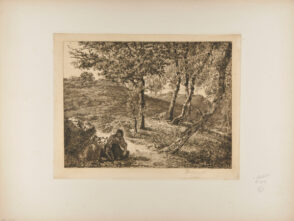 Berger et bergère conversant