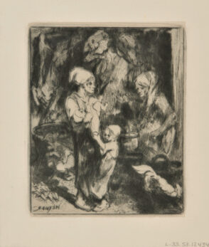 Women in a Slaughter-house