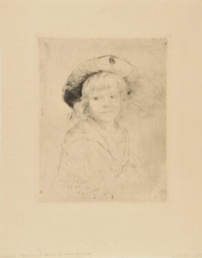Portrait of a young boy
