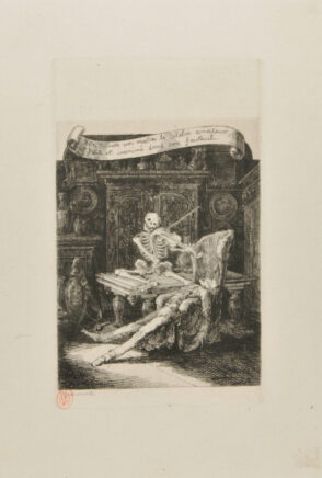 “On trouva un matin le célèbre amateur…”