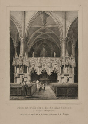 Jubé de l’Eglise de la Madeleine à Troyes (Champagne)