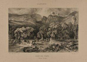 Coup de Vent. Souvenir d’Auvergne.