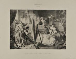 Giorgione Barbarelli faisant le portrait de Gaston de Foix