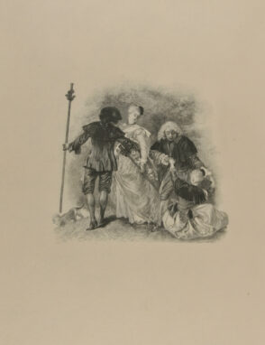 Section from the Embarquement pour Cythére