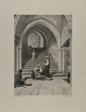 Holy Staircase in the Church of San Benedetto