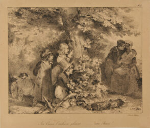 His cousin nicely kisses…our maid!