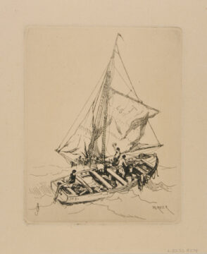 Boat Rescued by a Sailboat