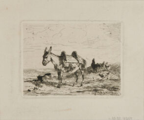 Ane et Poules from Eaux-fortes