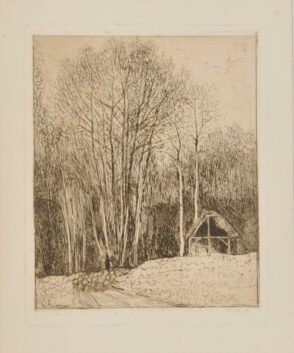 Petit croquis de paysage – l’hiver