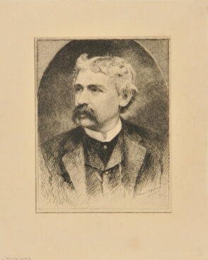 Portrait of Mark Twain