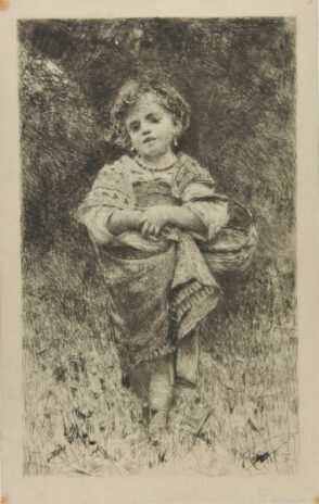Child with a Basket