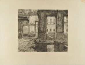 Intérieur du Palais de la Légion d’Honneur après l’Incendie de 1871