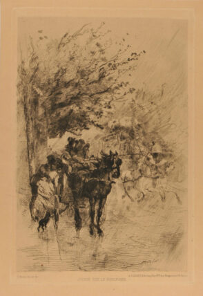 Averse sur le Boulevard