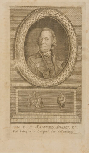 The Hon.ble Samuel Adams, Esq.r