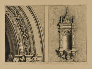 Arcature et Bénitier dans l’Eglise de Bourneau