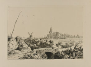 Marans vue prise du Pont Saint Jean