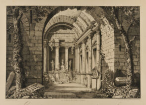 Le Temple de Diane à Nîmes