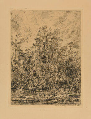 Landscape: Marsh with Heron