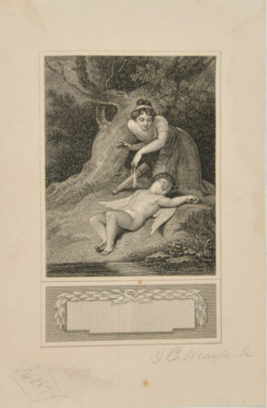 Young Woman Disarming the Sleeping Cupid