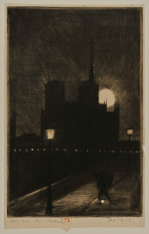 Crépuscule, Notre Dame de Paris