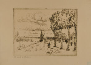 Auvers, La Route de Pontoise