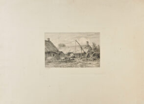 Paysage: Chaumières