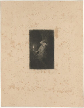 Un homme dans une cave