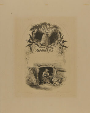 Frontispiece from the book “Paul Gavarni, Madame Acker (Paris: L. Curmer, 1842)”