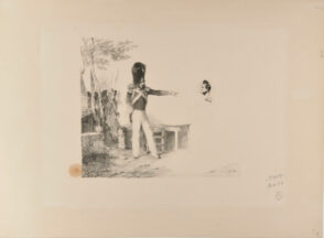 Le Grenadier de la garde nationale et un officier