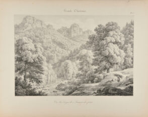 Vue des Gorges de St. Laurent-du-pont