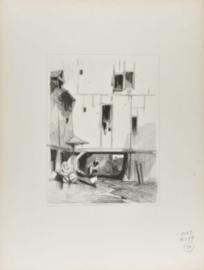 Passage sous une maison