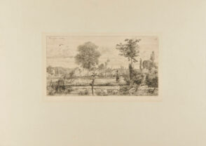 Le Pont de bois, près Vichy