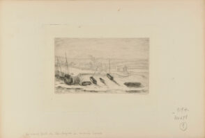 Le Vieux Port de Boulogne à marée basse